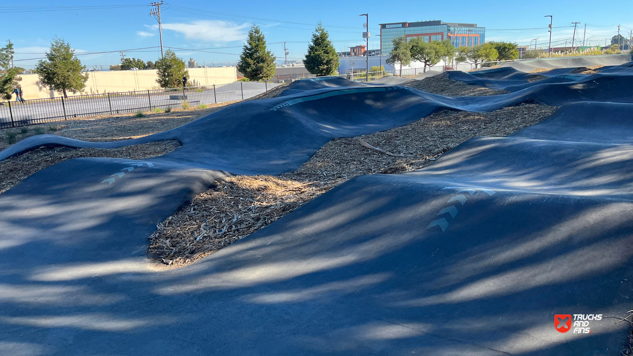 Centennial Way park south pumptrack